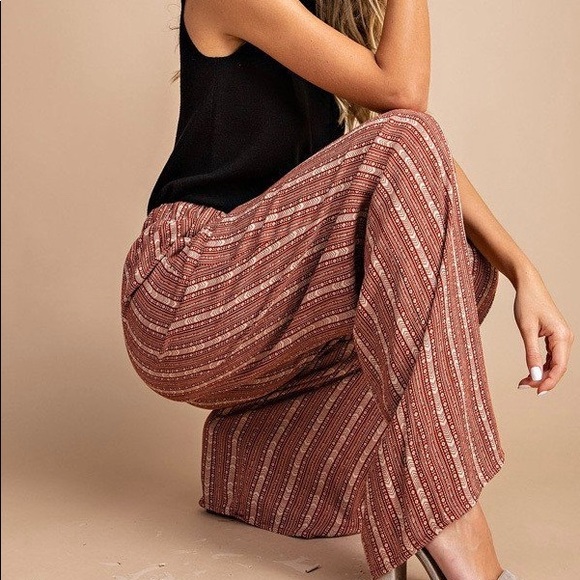 Sale BOHO PRINT CLASSIC STYLE PANTS - Picture 2 of 14